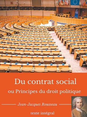 cover image of Du contrat social ou Principes du droit politique